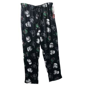 Star Wars NWT Boba Fett Darth Vader Soft Fleece Pull-On Pajama Pants Size Large